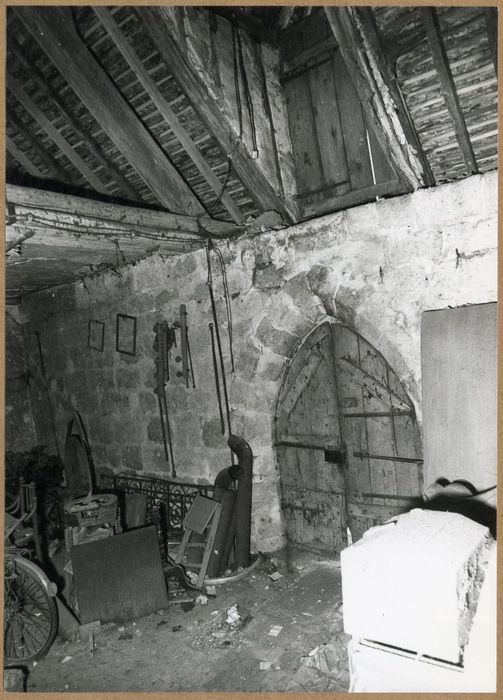 chapelle seigneuriale, ancienne baie nord