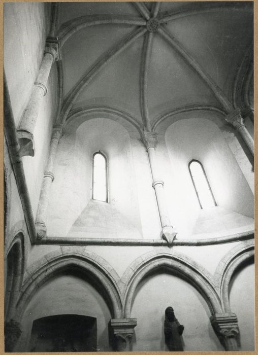 chapelle, vue partielle de la voûte