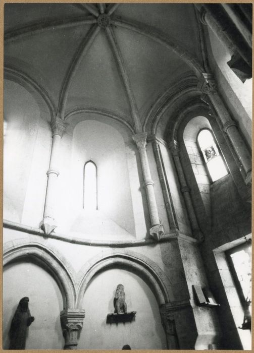chapelle, vue partielle de la voûte