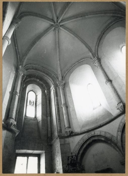 chapelle, vue partielle de la voûte