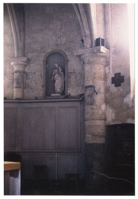 lambris de revêtement du choeur, vue partielle