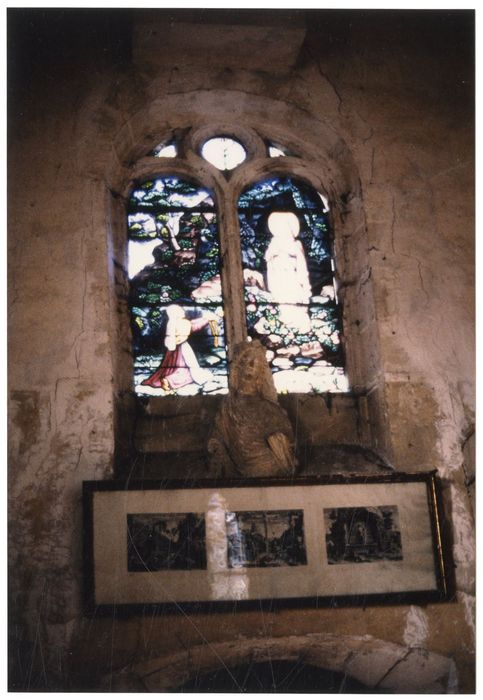 statue (fragment) : Buste de la Vierge