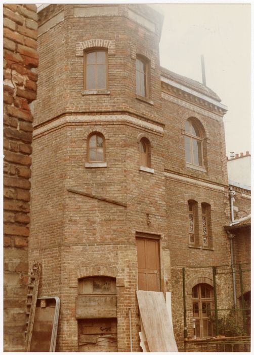 façade postérieure, tourelle d’escalier
