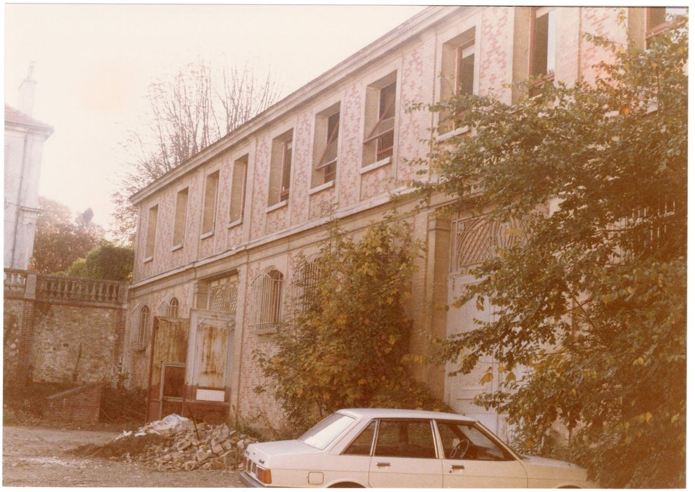 façade nord, vue partielle