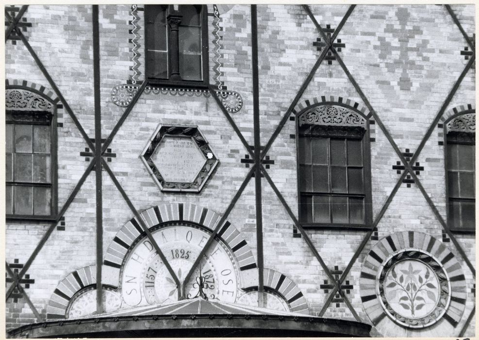 Moulin Saulnier, détail des maçonneries