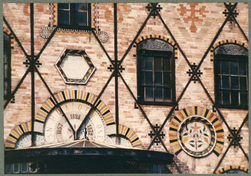 Moulin Saulnier, détail des maçonneries