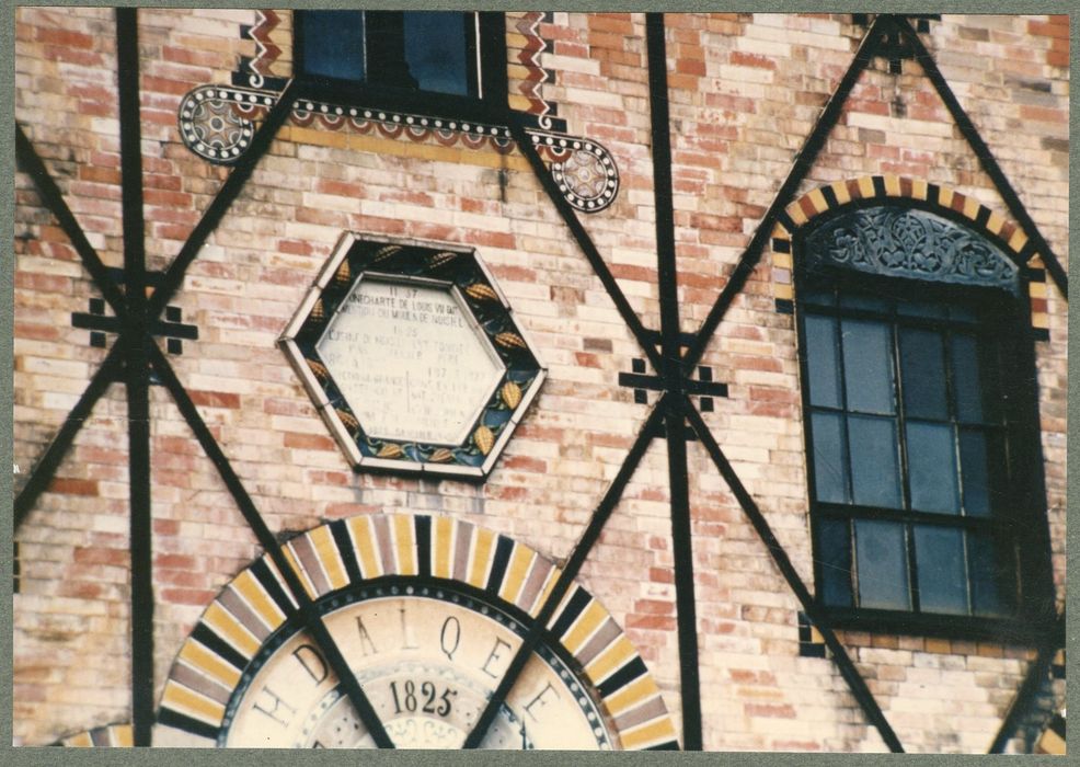 Moulin Saulnier, détail des maçonneries