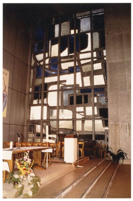 choeur, verrière nord