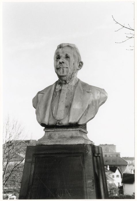 buste de Léon Schwob, maire de Belfort