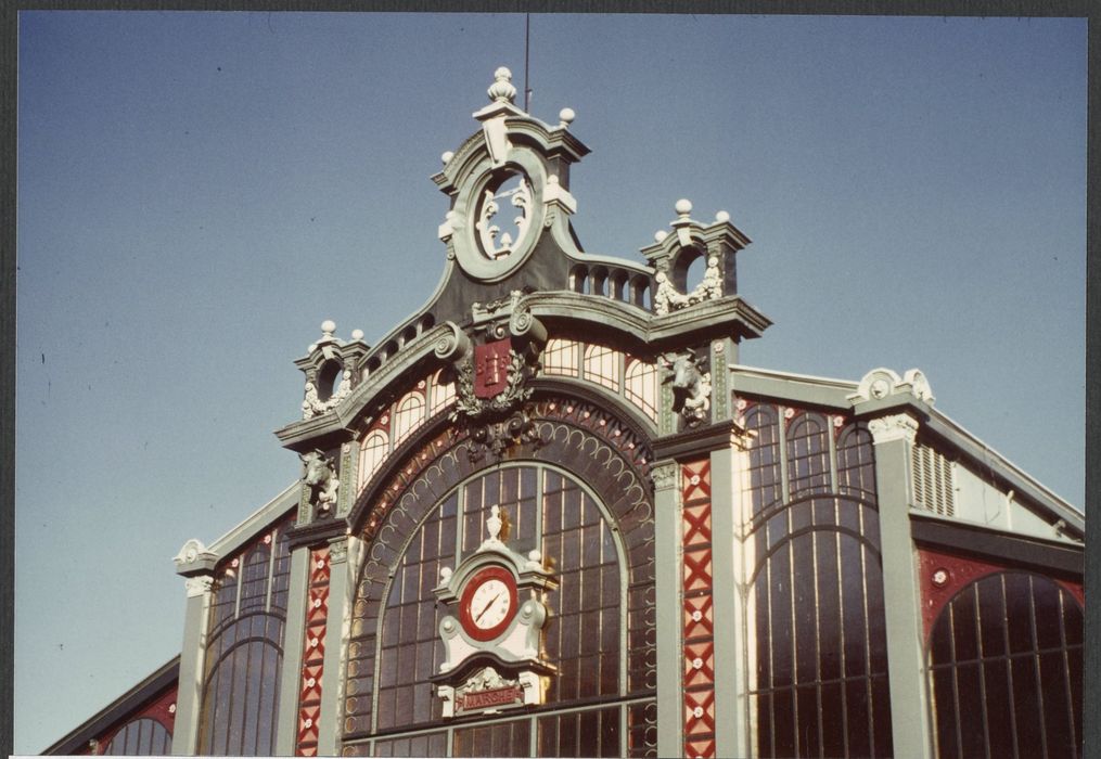 façade sud-ouest, vue partielle
