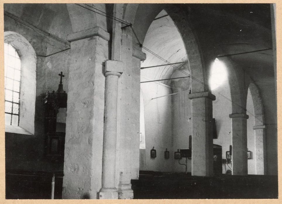 nef, grandes arcades sud