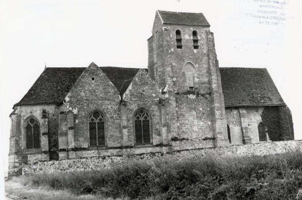 façade latérale nord