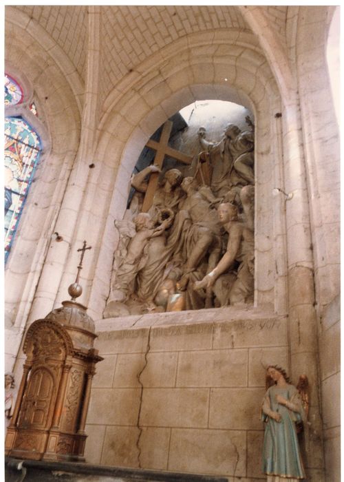 groupe sculpté : Martyre de saint Victor