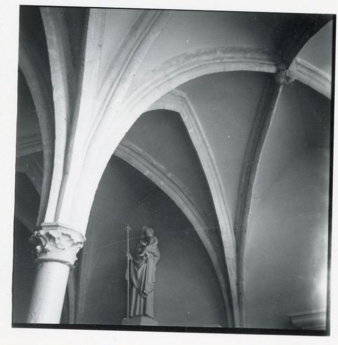 salle capitulaire, vue partielle