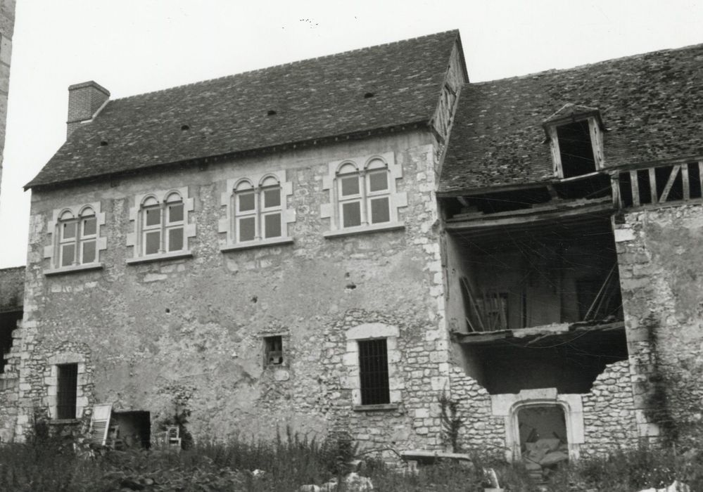 bâtiment nord, façade sud