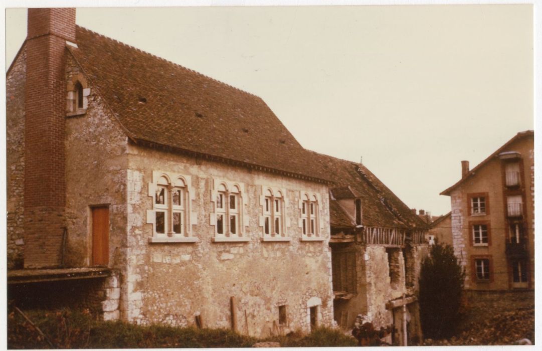 bâtiment nord, façade sud