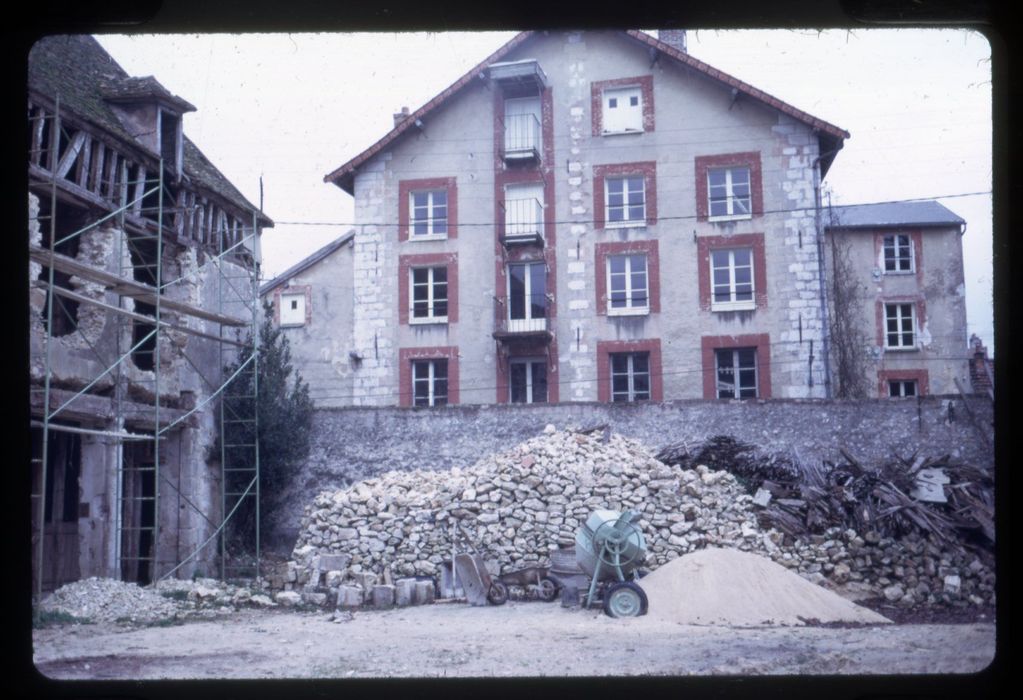 vue partielle de la parcelle