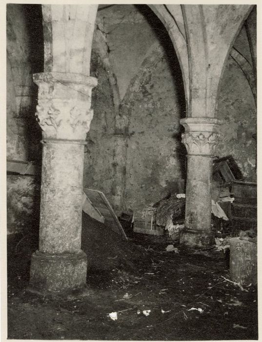 vue partielle de la cave