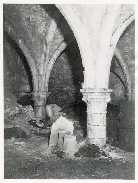 vue partielle de la cave
