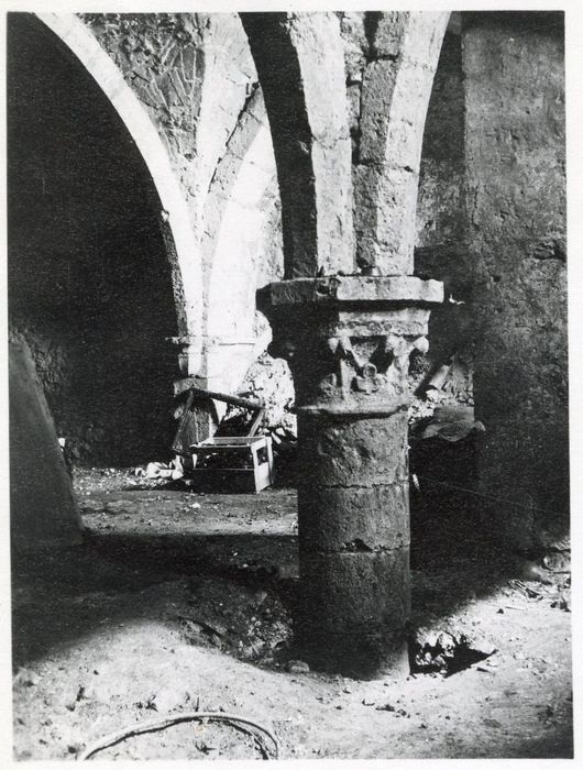 vue partielle de la cave
