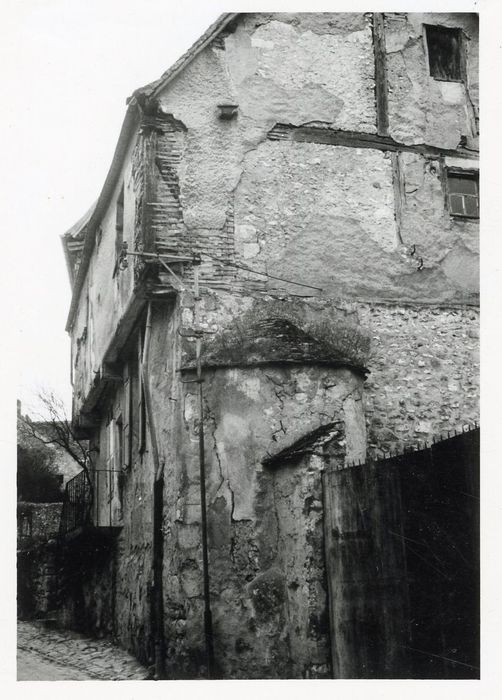 vue partielle du pignon est