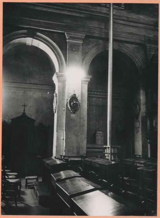 chapelle latérale sud, vue partielle