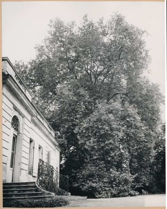 façade est, vue partielle