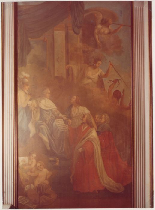 tableau : Louis XVI protège les Arts