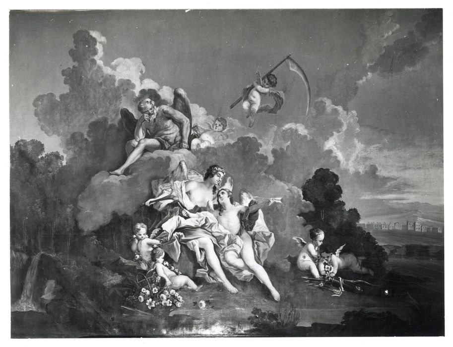 tableau : Éros vainqueur du temps