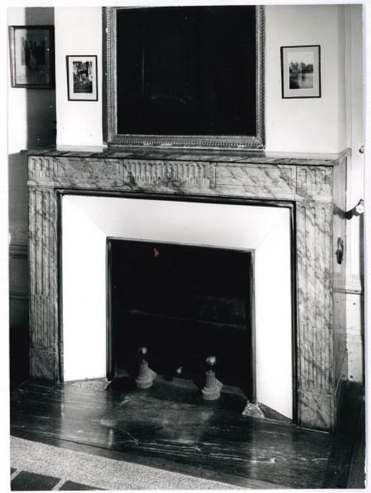 cheminée de la chambre n°4