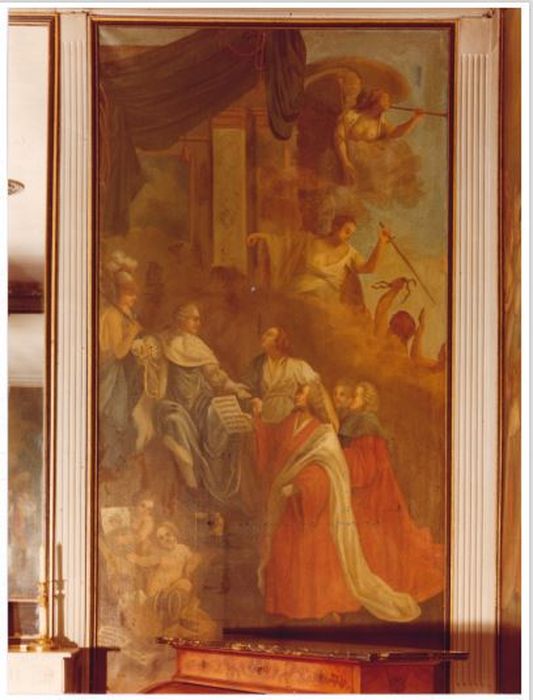 tableau : Louis XVI protège les Arts