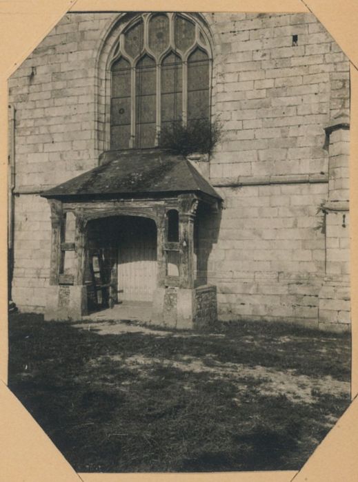porche d’accès ouest