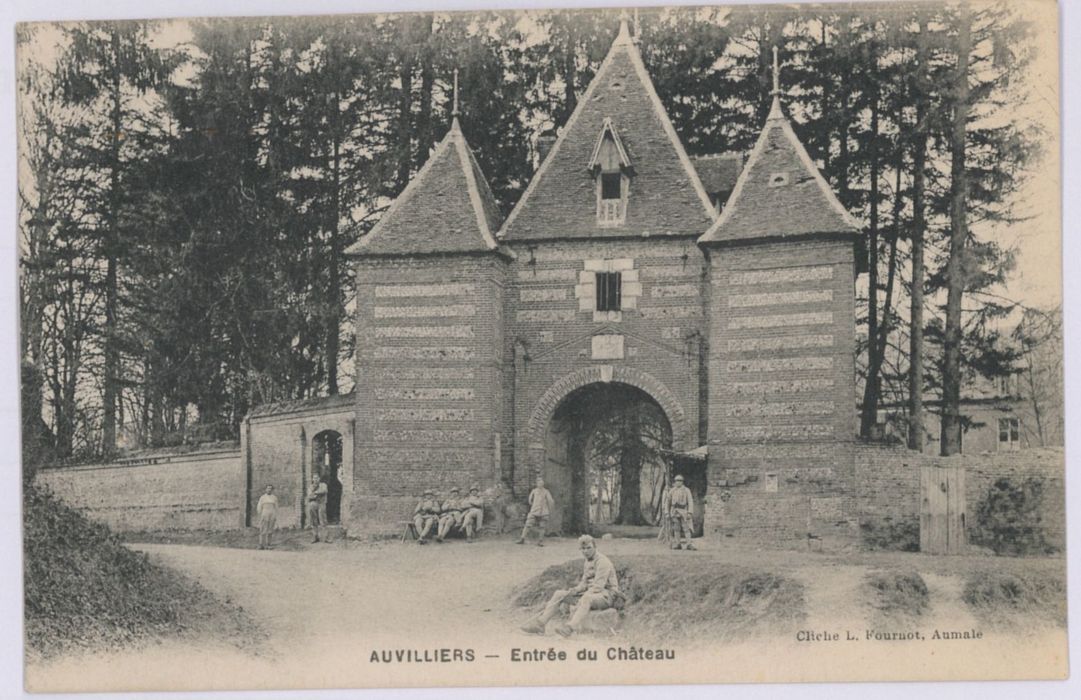 porterie, élévation sud