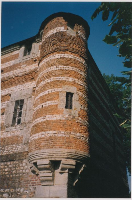tourelle d’angle nord-ouest