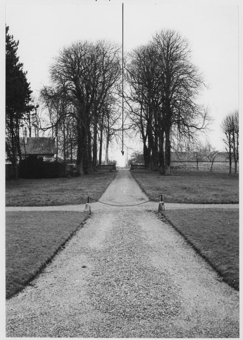 allée d’accès nord
