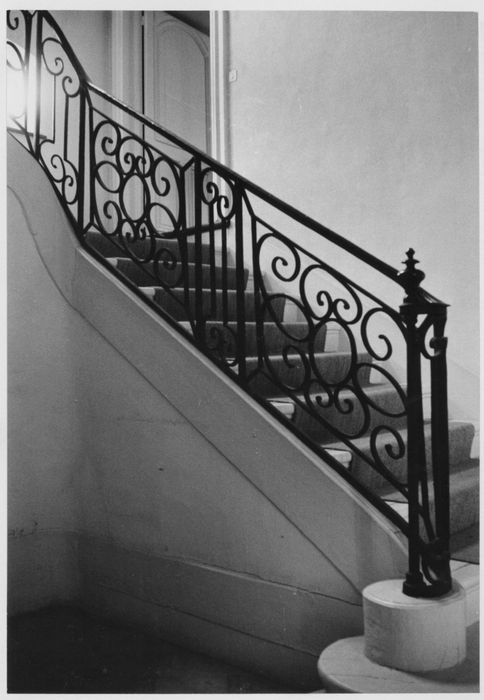 escalier d’honneur, vue partielle