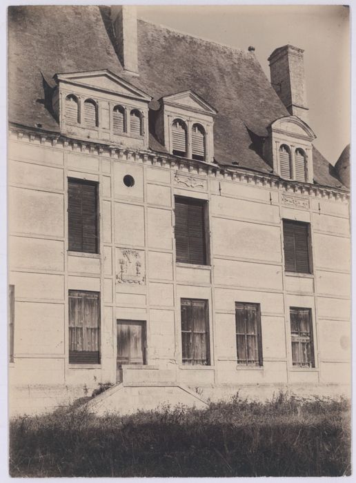 façade sud, vue partielle