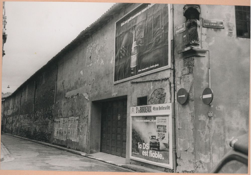 bâtiment sur la rue Magendie