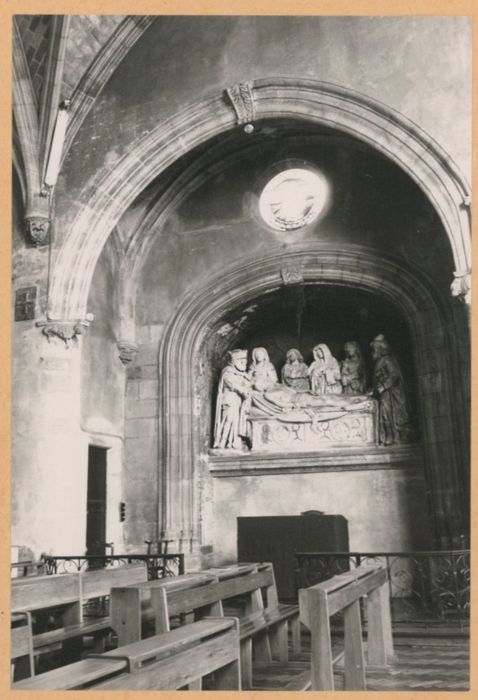 groupe sculpté : Mise au tombeau