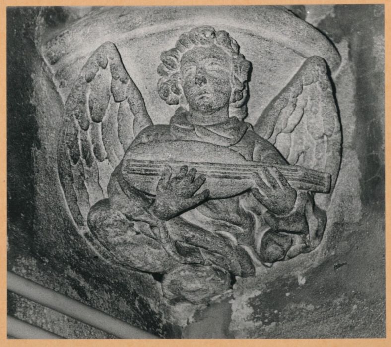 chapelle (?), détail d’un culot sculpté