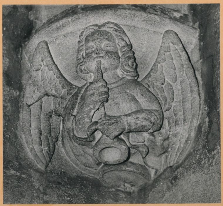 chapelle (?), détail d’un culot sculpté