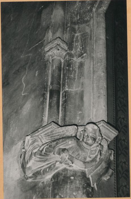 chapelle (?), détail d’un culot sculpté