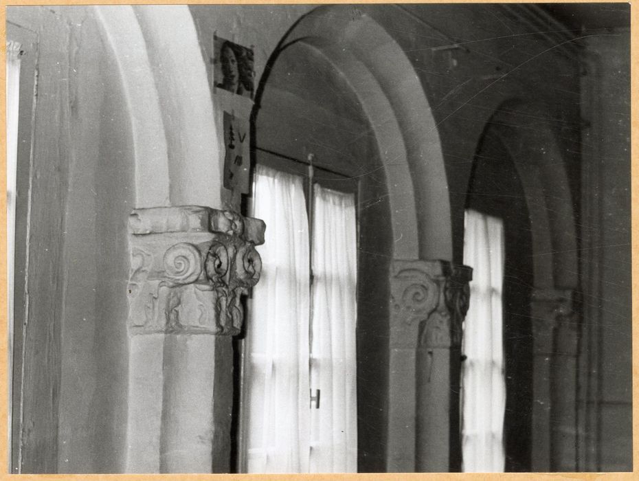 cloître, galerie sud, vue partielle