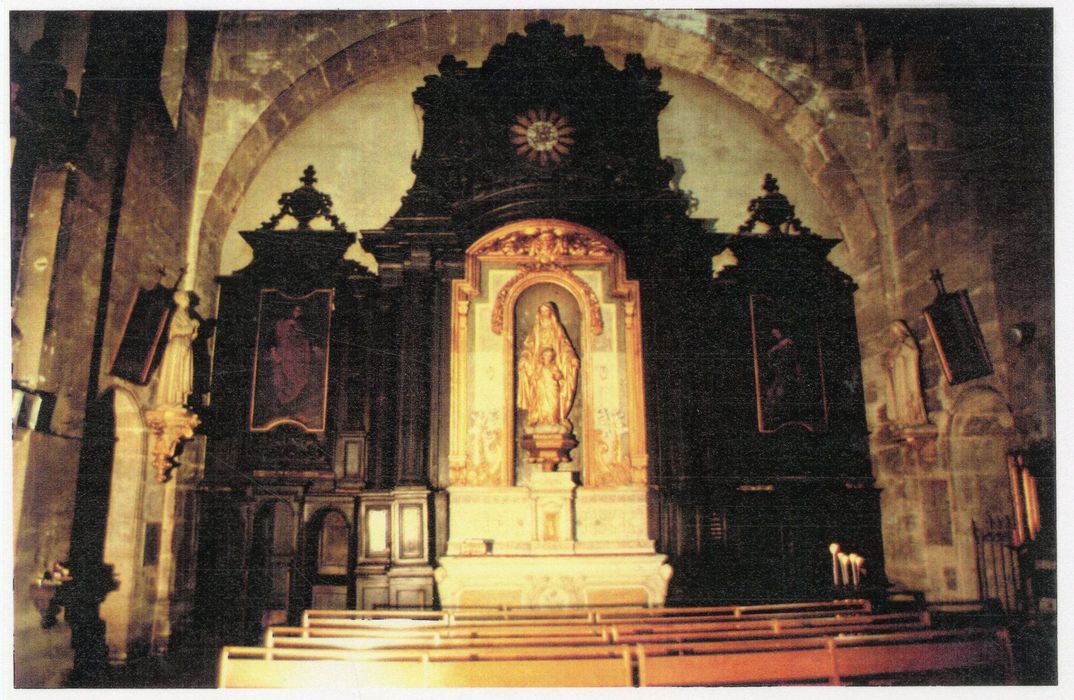 retable de la Vierge du transept est (photocopie numérisée)