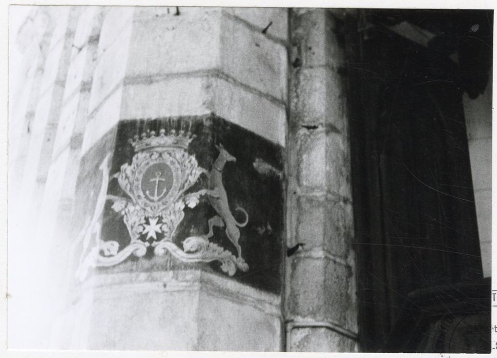 peinture monumentale (litre seigneuriale), détail