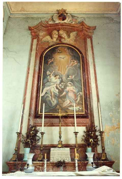 retable du maître-autel, tableau : Annonciation