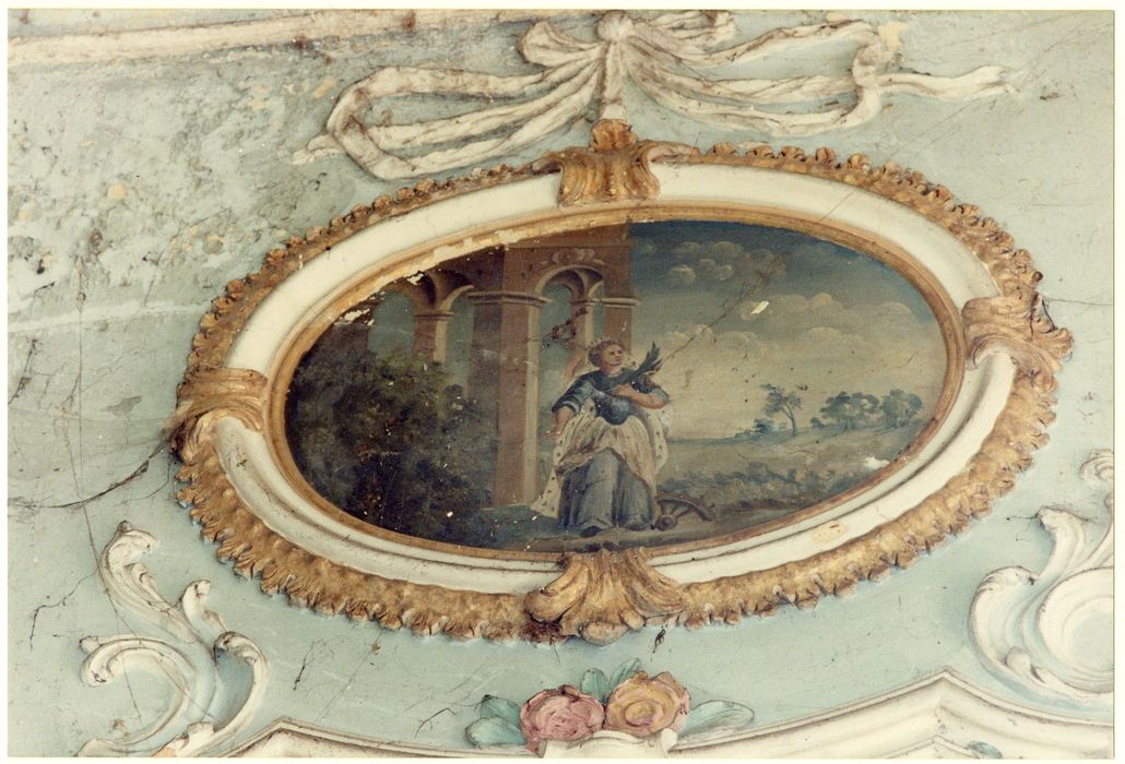 chapelle, détail du décor