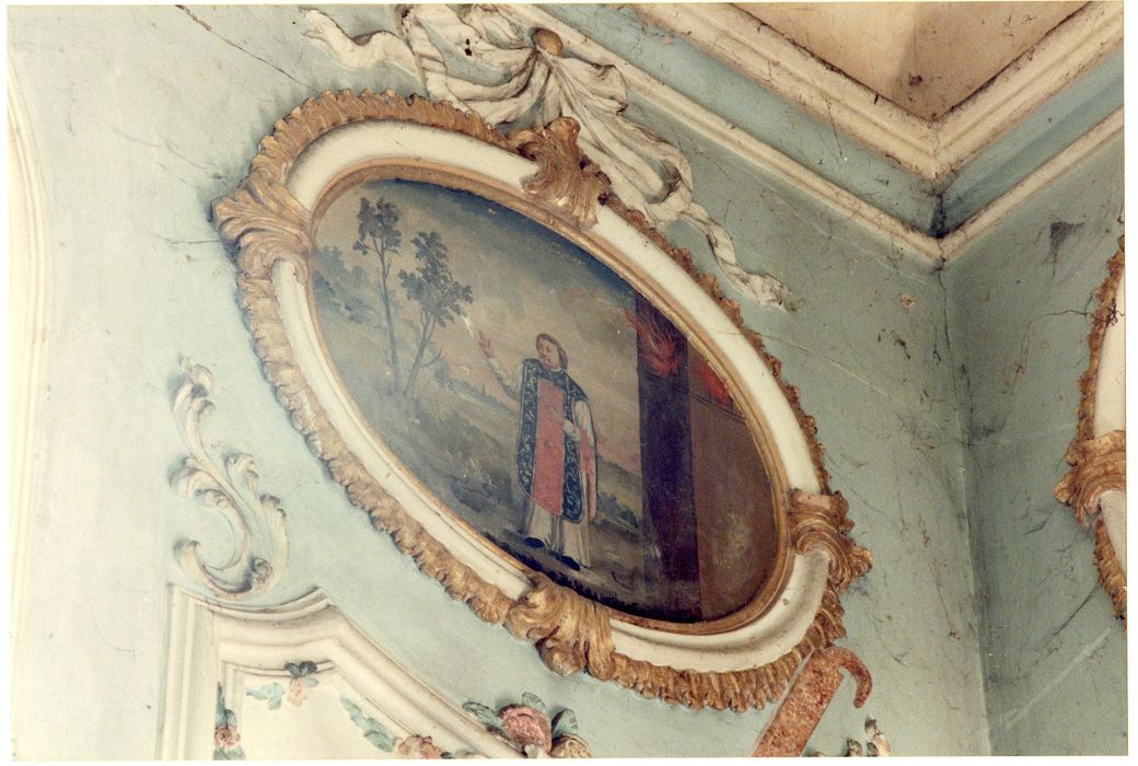 chapelle, détail du décor