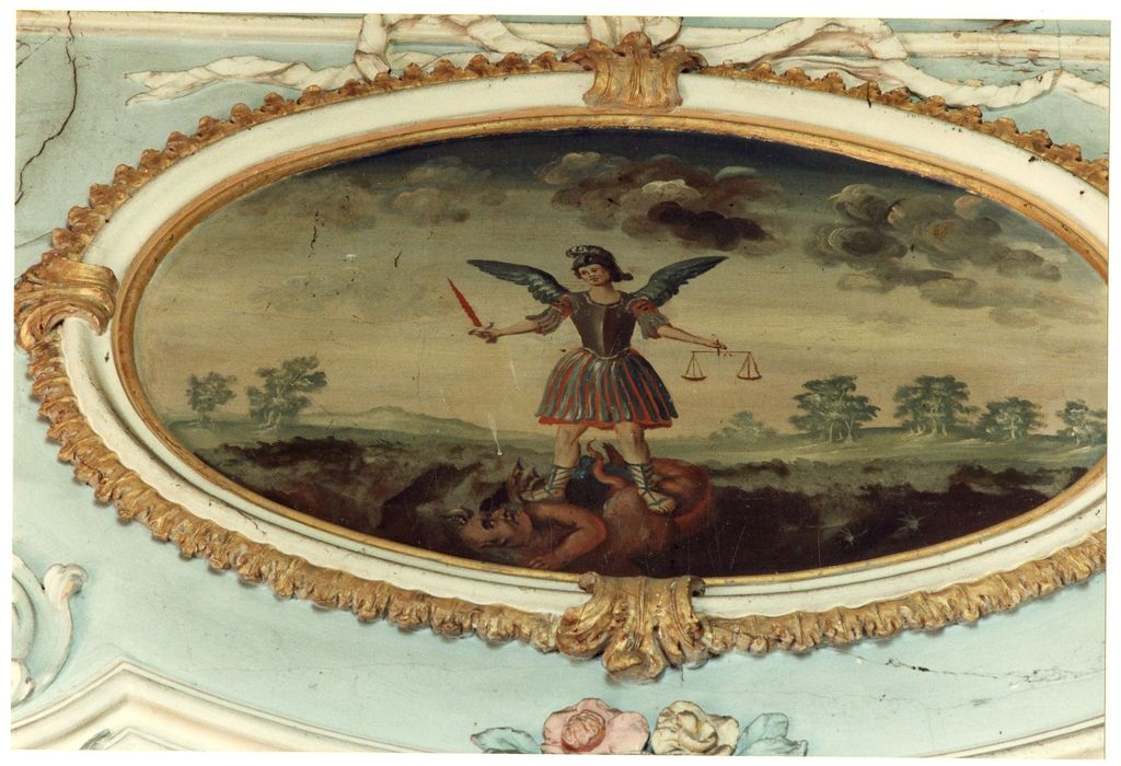 chapelle, détail du décor