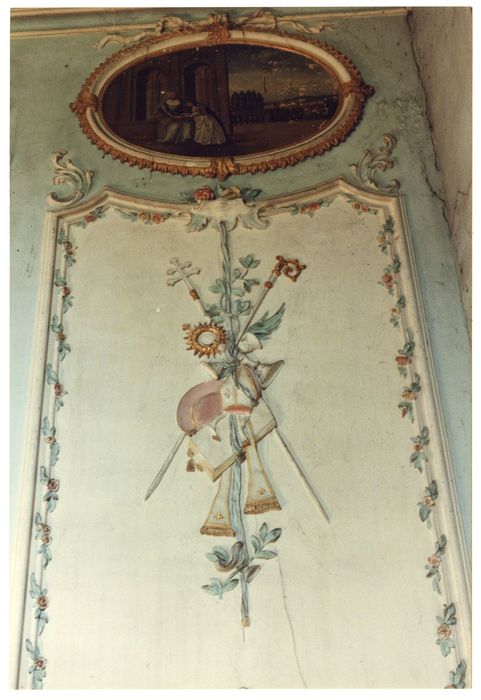 chapelle, détail du décor